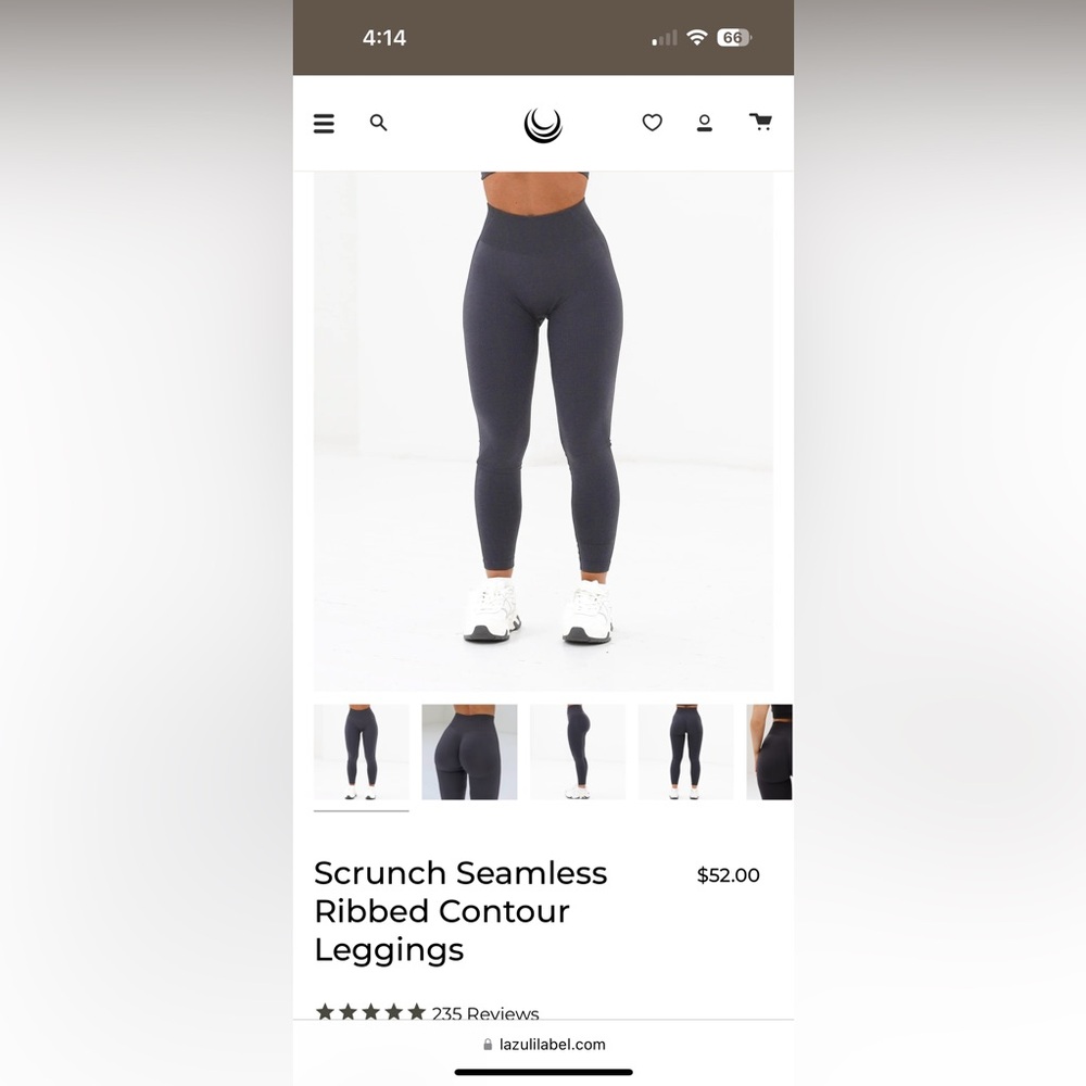 Lazuli label size XS